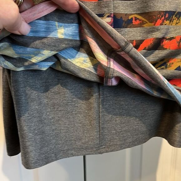 Trina‎ Turk Milana Floral Stripe Long Sleeve Lined Dress Size M - Picture 10 of 12